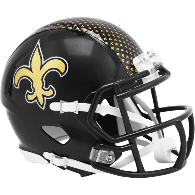 New Orleans Saints Riddell Speed Replica Football Helmet – The Speedy  Cheetah