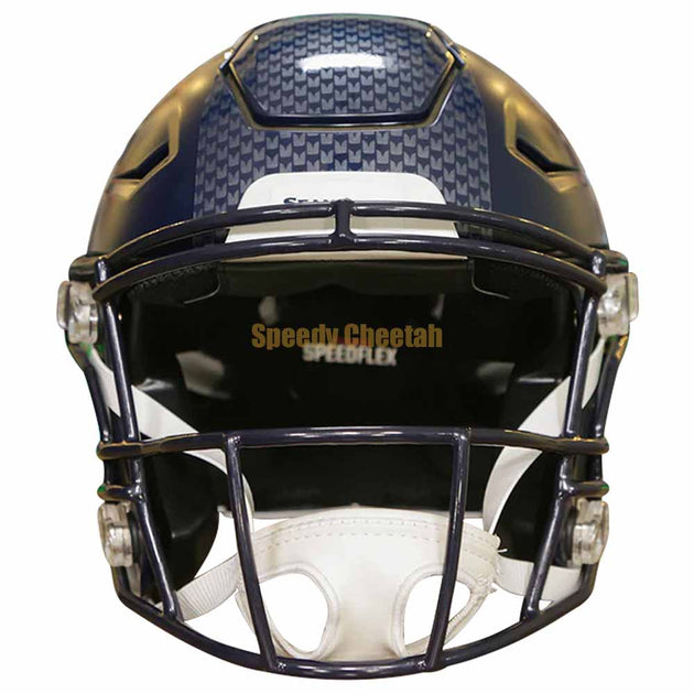 Seattle Seahawks NFL Color Rush Mini Speed Helmet.