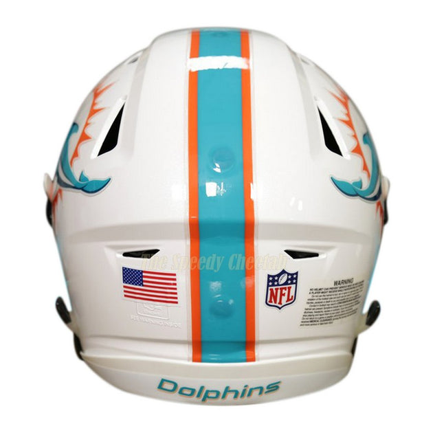 Miami Dolphins Riddell SpeedFlex Authentic Helmet – The Speedy Cheetah