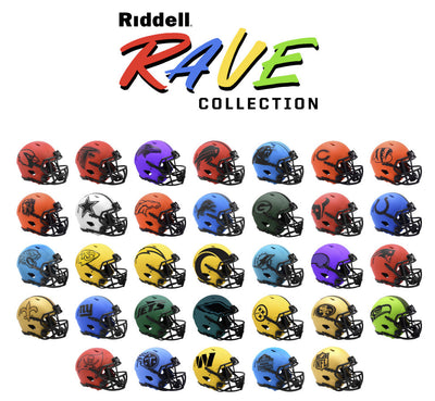 NEW Mini Rave NFL Helmets!