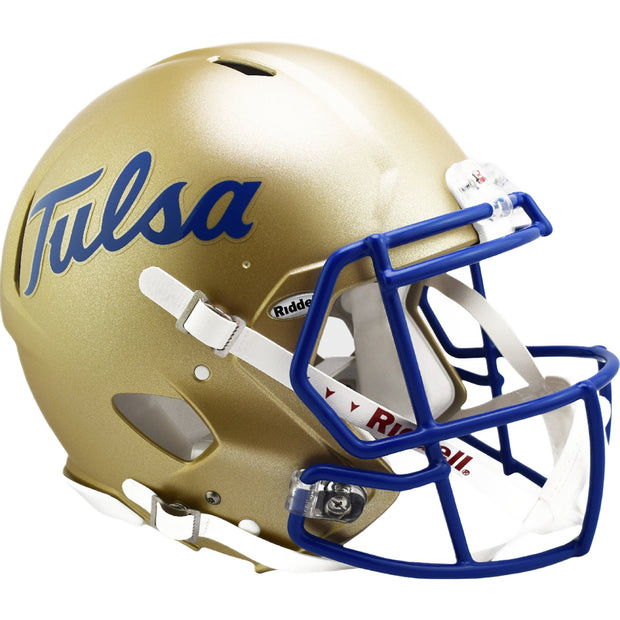 Tulsa Golden Hurricane Riddell Speed Authentic Helmet