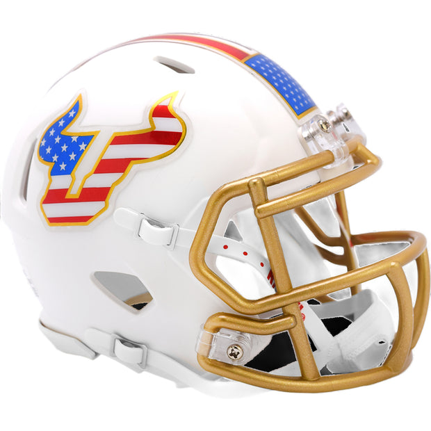 South Florida Bulls Riddell Speed Mini Helmet - Stars & Stripes