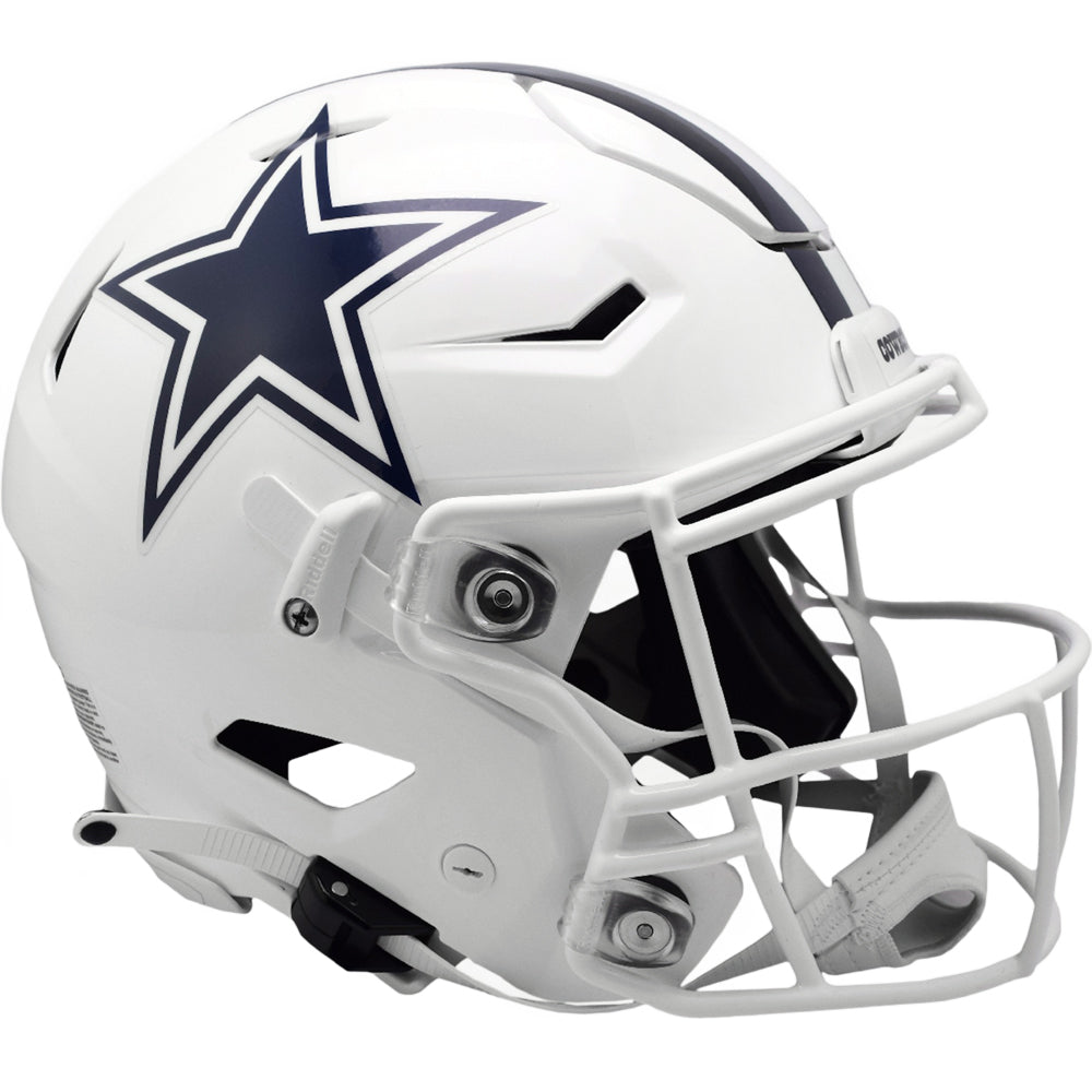 Dallas cowboys white store helmet