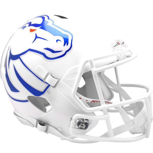 Boise State Broncos Riddell Speed Authentic Helmet - White