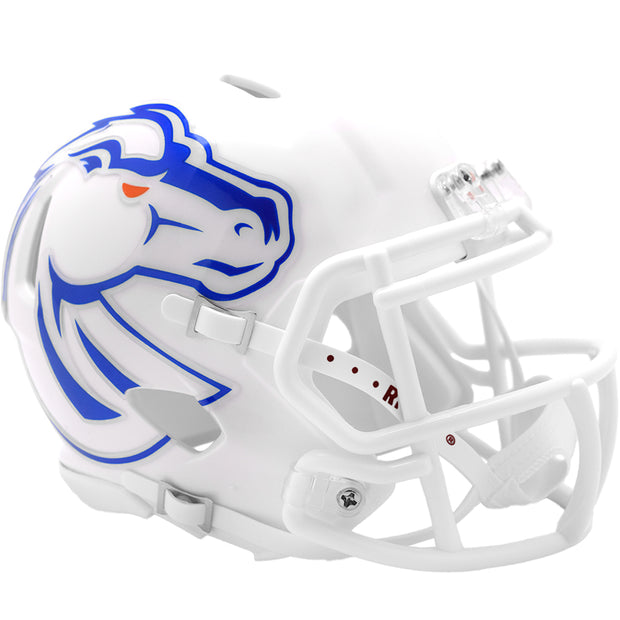 Boise State Broncos Riddell Speed Mini Helmet - White