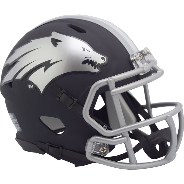 Nevada Wolf Pack Riddell Speed Mini Helmet