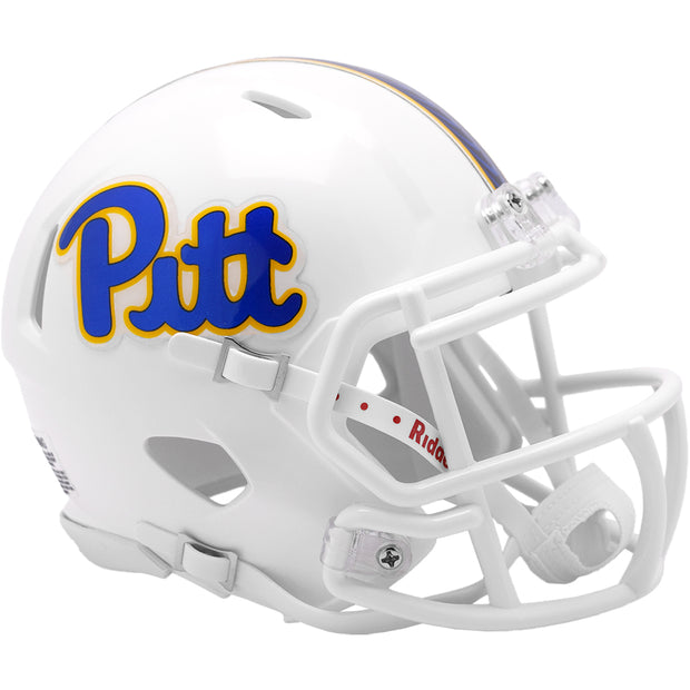 Pittsburgh Panthers Riddell Speed Mini Helmet - White