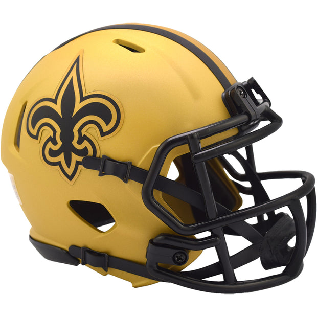 New Orleans Saints Riddell Speed Mini Helmet - Rave