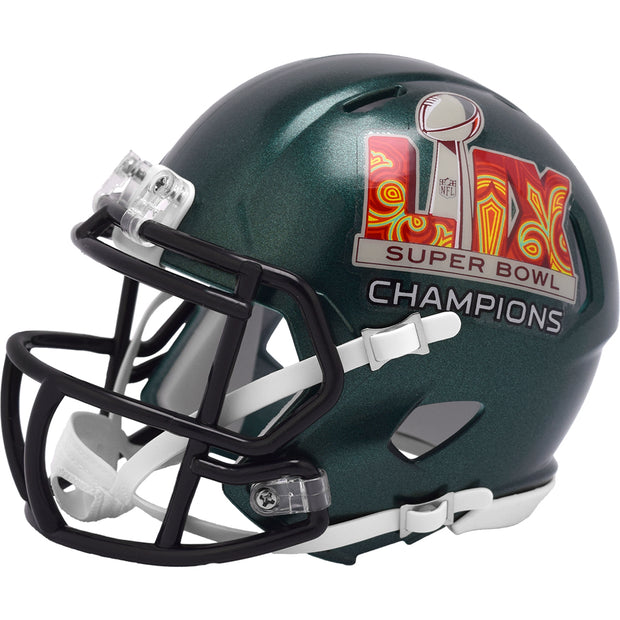 Philadelphia Eagles Riddell Speed Mini Helmet - Super Bowl Champs