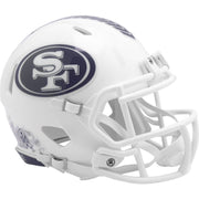 San Francisco 49ers Riddell Speed Mini Helmet - Salute To Service 2024