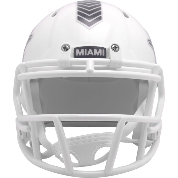 Miami Dolphins Riddell Speed Mini Helmet - Salute To Service 2024