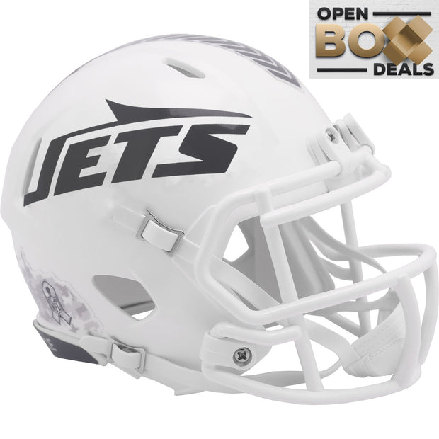 New York Jets Riddell Speed Mini Helmet - Salute To Service 2024 - OPEN BOX