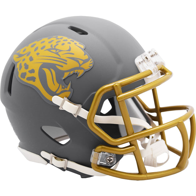 Jacksonville Jaguars Slate Speed Mini Helmet – The Speedy Cheetah