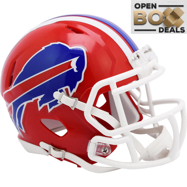 Buffalo Bills Riddell Speed Mini Helmet - Throwback 1987-2001 - OPEN BOX