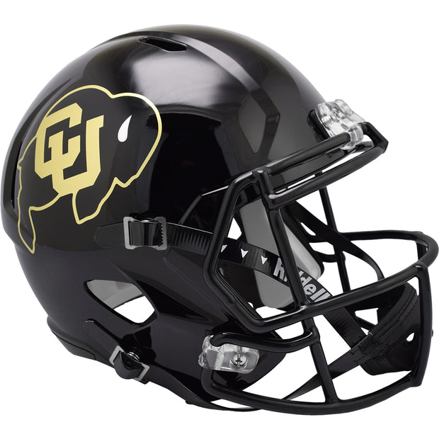 Colorado Buffaloes Riddell Speed Replica Helmet - Black