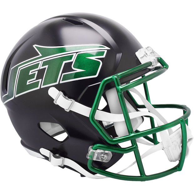 New York Jets Riddell Speed Replica Helmet - Black Alternate