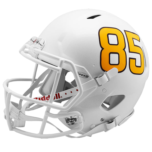 ASU Sun Devils Riddell Speed Authentic Helmet - White Metallic 85