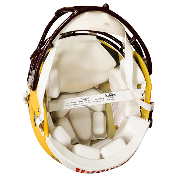 ASU Sun Devils Riddell Speed Authentic Helmet - Yellow Sparky