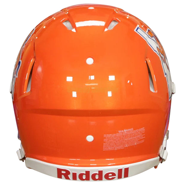 Boise State Broncos Riddell Speed Authentic Helmet - Orange Throwback