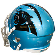 Carolina Panthers Riddell Speed Authentic Helmet - Flash Back View