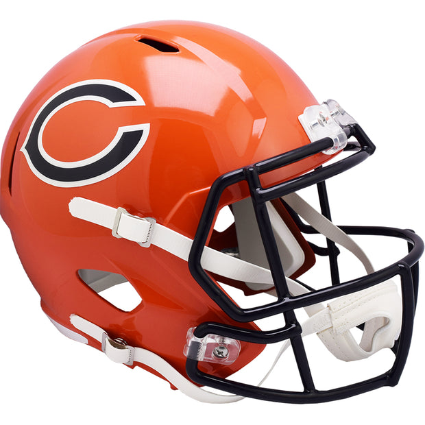 Chicago Bears Riddell Speed Replica Helmet - Orange Alternate