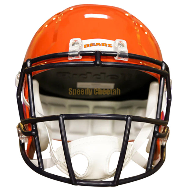 Chicago Bears Riddell Speed Replica Helmet - Orange Alternate