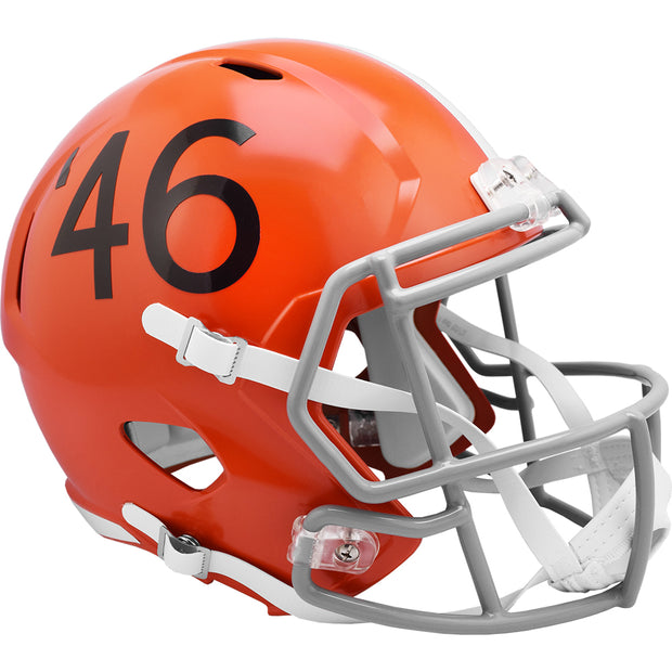 Cleveland Browns Riddell Speed Replica Helmet - Throwback 1946