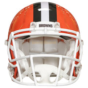 Cleveland Browns Riddell Speed Authentic Helmet Front View