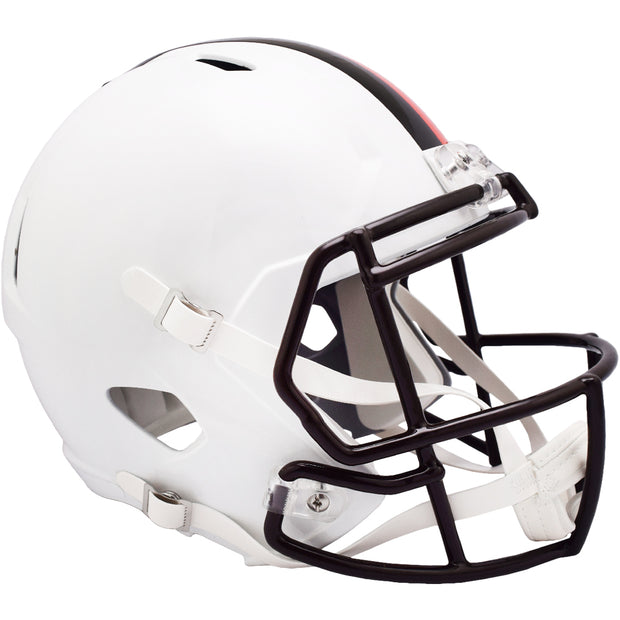 Cleveland Browns Riddell Speed Replica Helmet - White Alternate