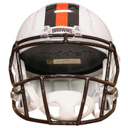 Cleveland Browns Riddell Speed Replica Helmet - White Alternate - OPEN BOX