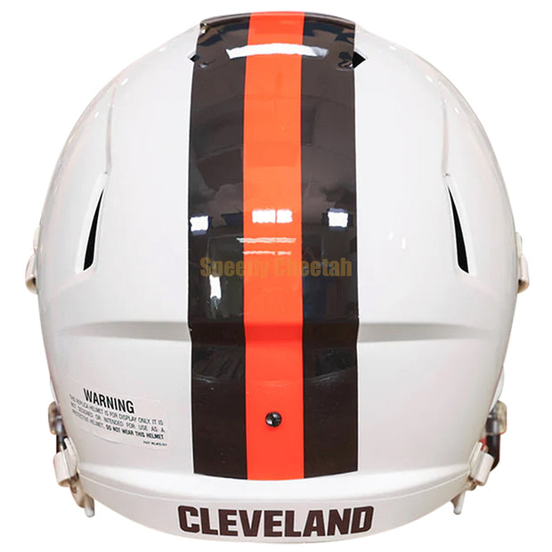 Cleveland Browns Riddell Speed Replica Helmet - White Alternate