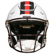 Cleveland Browns Riddell SpeedFlex Authentic Helmet - White Alternate