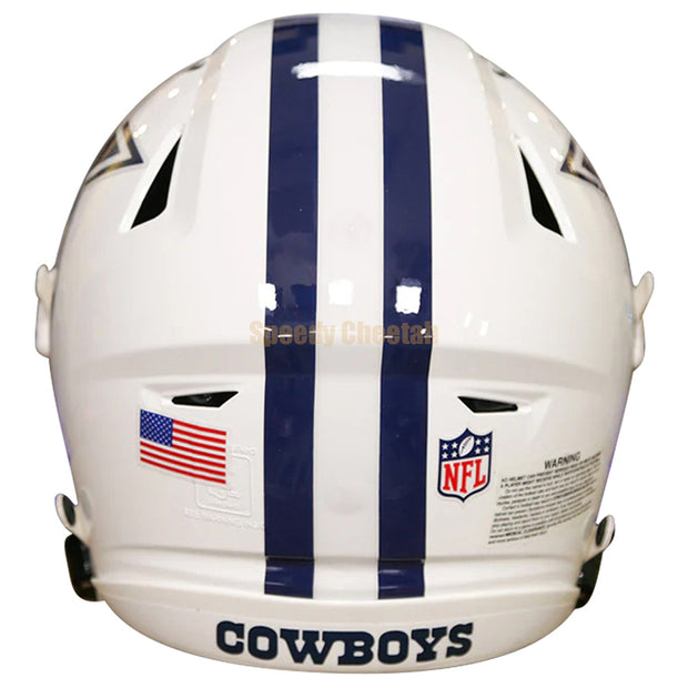 Dallas Cowboys Riddell SpeedFlex Authentic Helmet - White Alternate