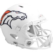 Denver Broncos Riddell Speed Authentic Helmet - White Alternate 2