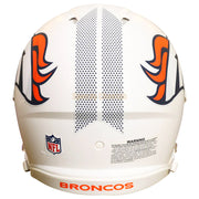 Denver Broncos Riddell Speed Authentic Helmet - White Alternate 2