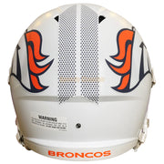 Denver Broncos Riddell Speed Replica Helmet - White Alternate 2