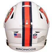 Denver Broncos Riddell SpeedFlex Authentic Helmet - White Alternate 1