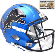 Detroit Lions Riddell Speed Replica Helmet - Blue Alternate 2024 - OPEN BOX