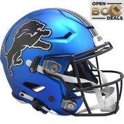 Detroit Lions Riddell SpeedFlex Authentic Helmet - Blue Alternate 2024 - OPEN BOX