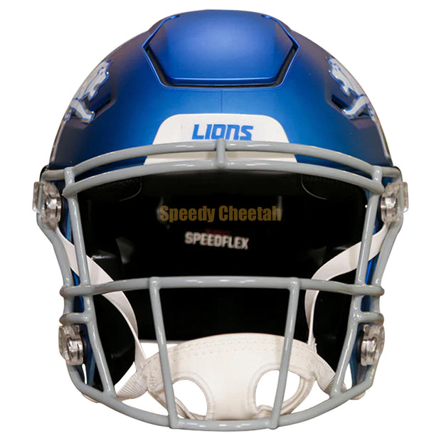 Detroit Lions Riddell SpeedFlex Authentic Helmet - Blue Alternate 2023