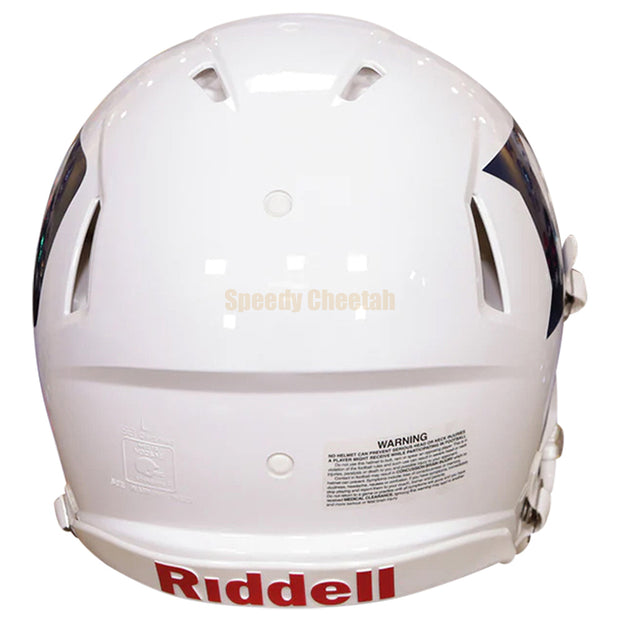 Duke Blue Devils Riddell Speed Authentic Helmet - White