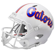 Florida Gators Riddell Speed Replica Helmet - Chrome Decal White