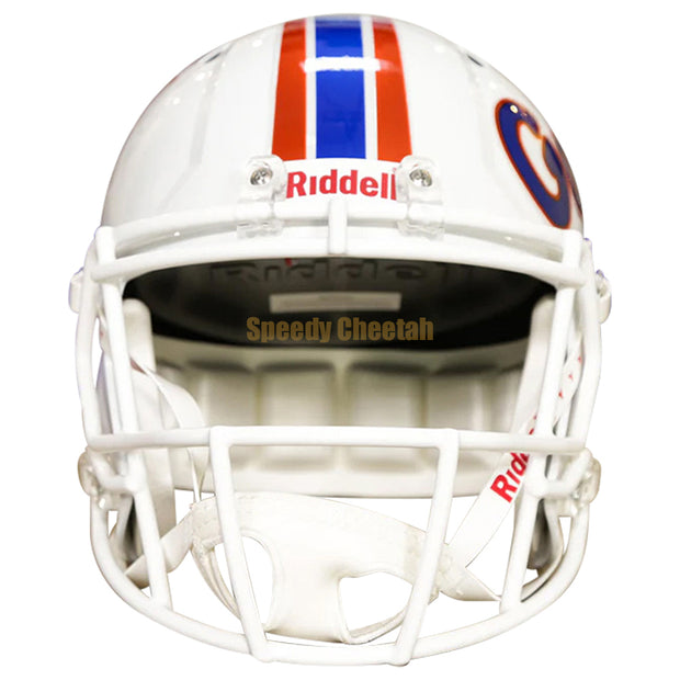 Florida Gators Riddell Speed Replica Helmet - Chrome Decal White