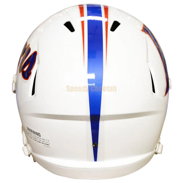 Florida Gators Riddell Speed Replica Helmet - Chrome Decal White