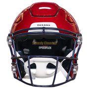 Houston Texans Riddell SpeedFlex Authentic Helmet - Red Alternate