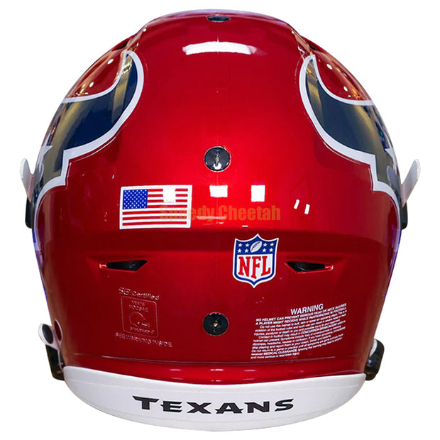 Houston Texans Riddell SpeedFlex Authentic Helmet - Red Alternate