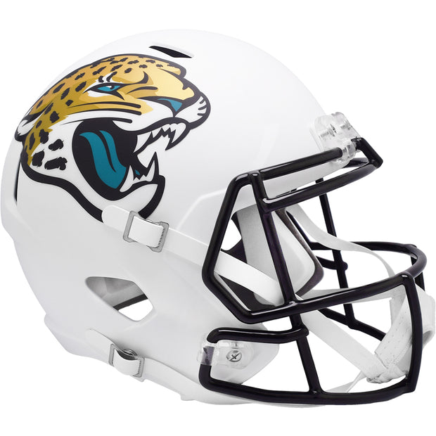 Jacksonville Jaguars Riddell Speed Replica Helmet - White Alternate