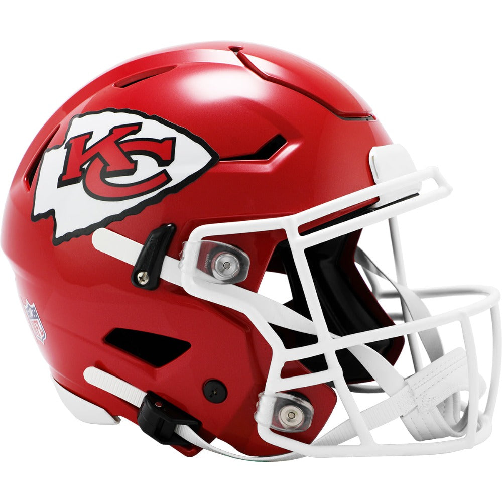 Kansas City Chiefs Riddell LUNAR Alternate Revolution Speed Authentic  Football Helmet