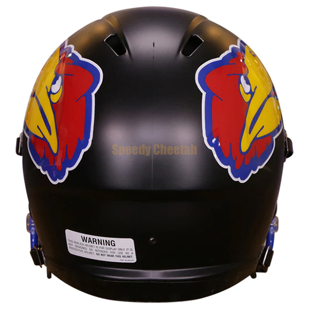 Kansas Jayhawks Riddell Speed Replica Helmet - Black