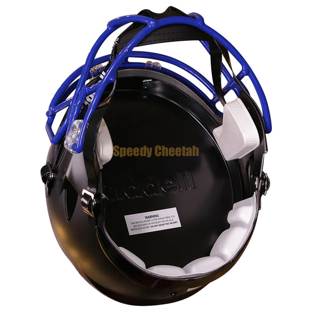 Kansas Jayhawks Riddell Speed Replica Helmet - Black